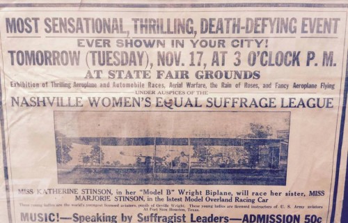 Stinson Girls in the News, 1914
